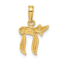 14k Chai Pendant-C3990