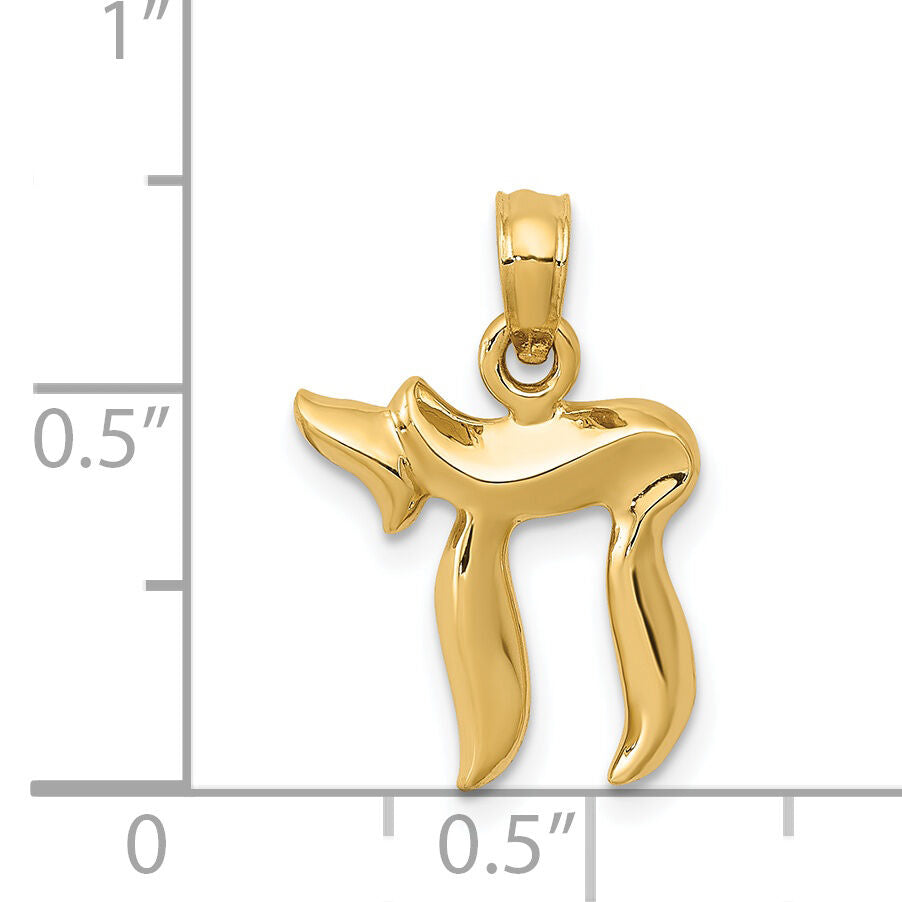 14k Chai Pendant-C3990