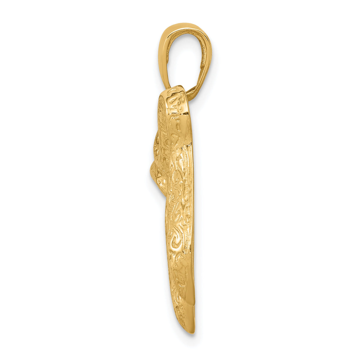 14K Jewish Chai (Long Life) Pendant-C3992
