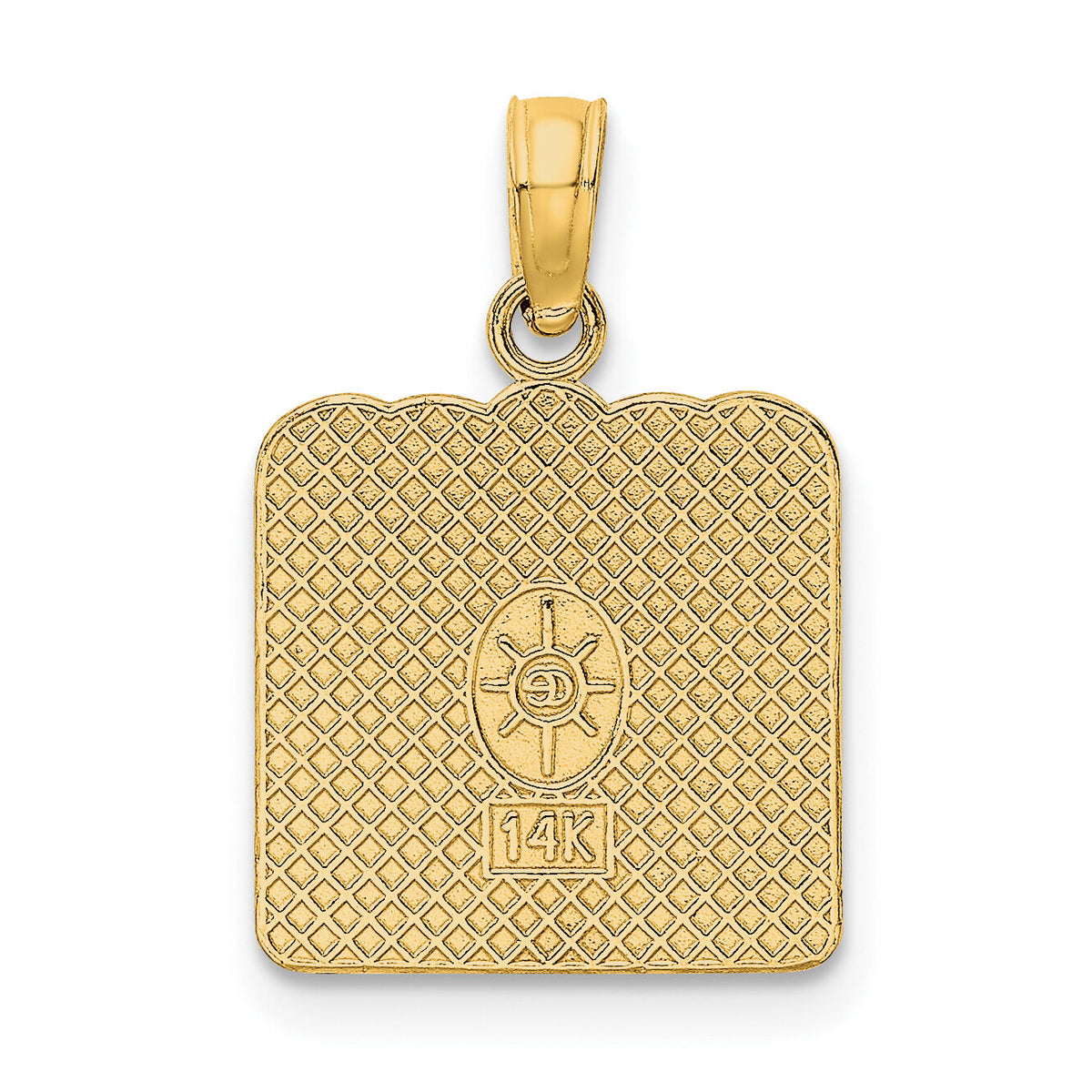 14k BIRTH CERTIFICATE Charm-C3994