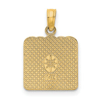 14k BIRTH CERTIFICATE Charm-C3994