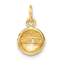 14k Golf Ball Charm-C40