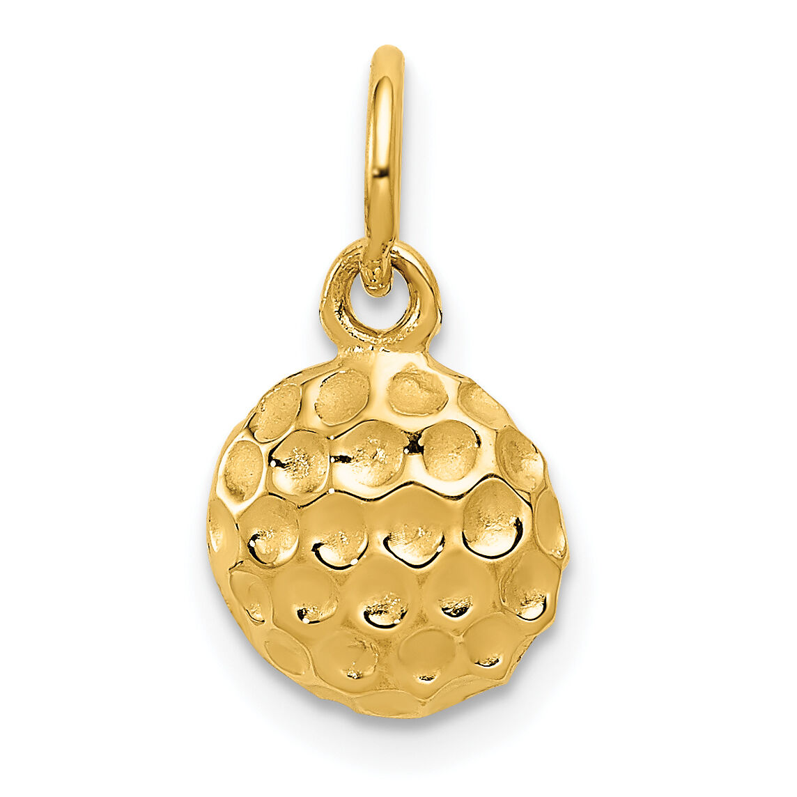 14k Golf Ball Charm-C40