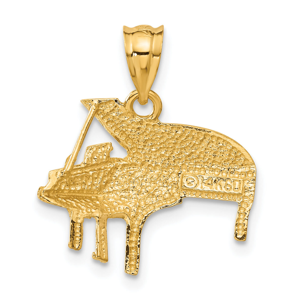 14k Piano Charm-C408