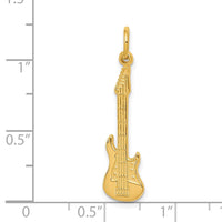 14k Guitar Charm-C410