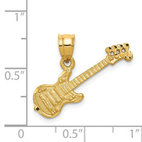 14k 3D Guitar Charm-C413