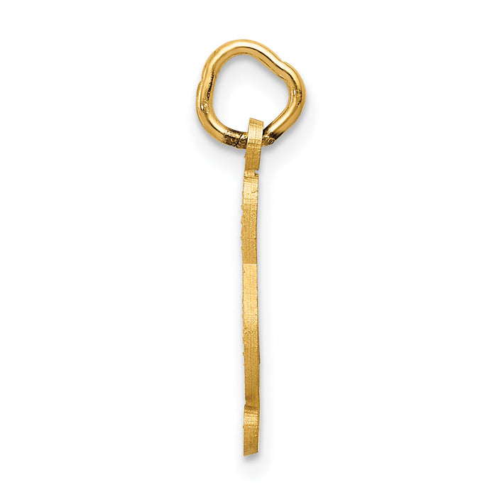 14k Treble Clef Charm-C414