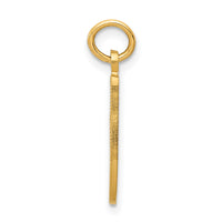 14k Ballet Slipper Charm-C420