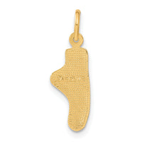 14k Ballet Slipper Charm-C420