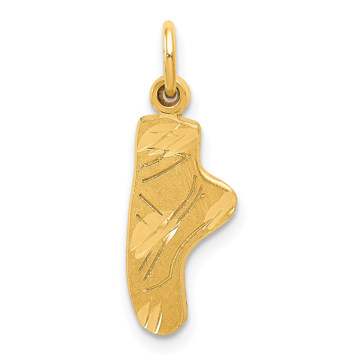 14k Ballet Slipper Charm-C420
