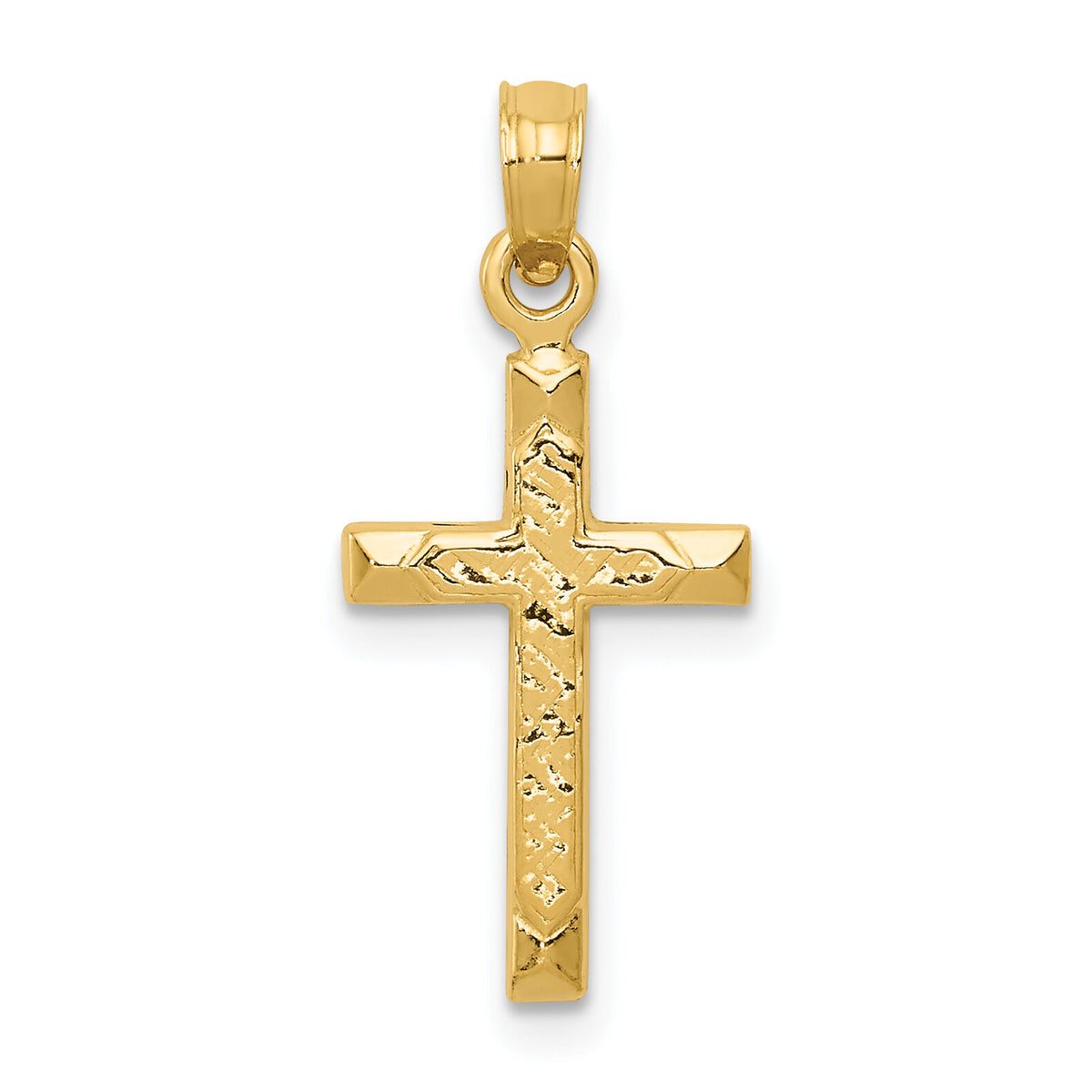 14K Cross Pendant-C4227