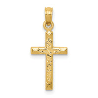 14K Cross Pendant-C4227