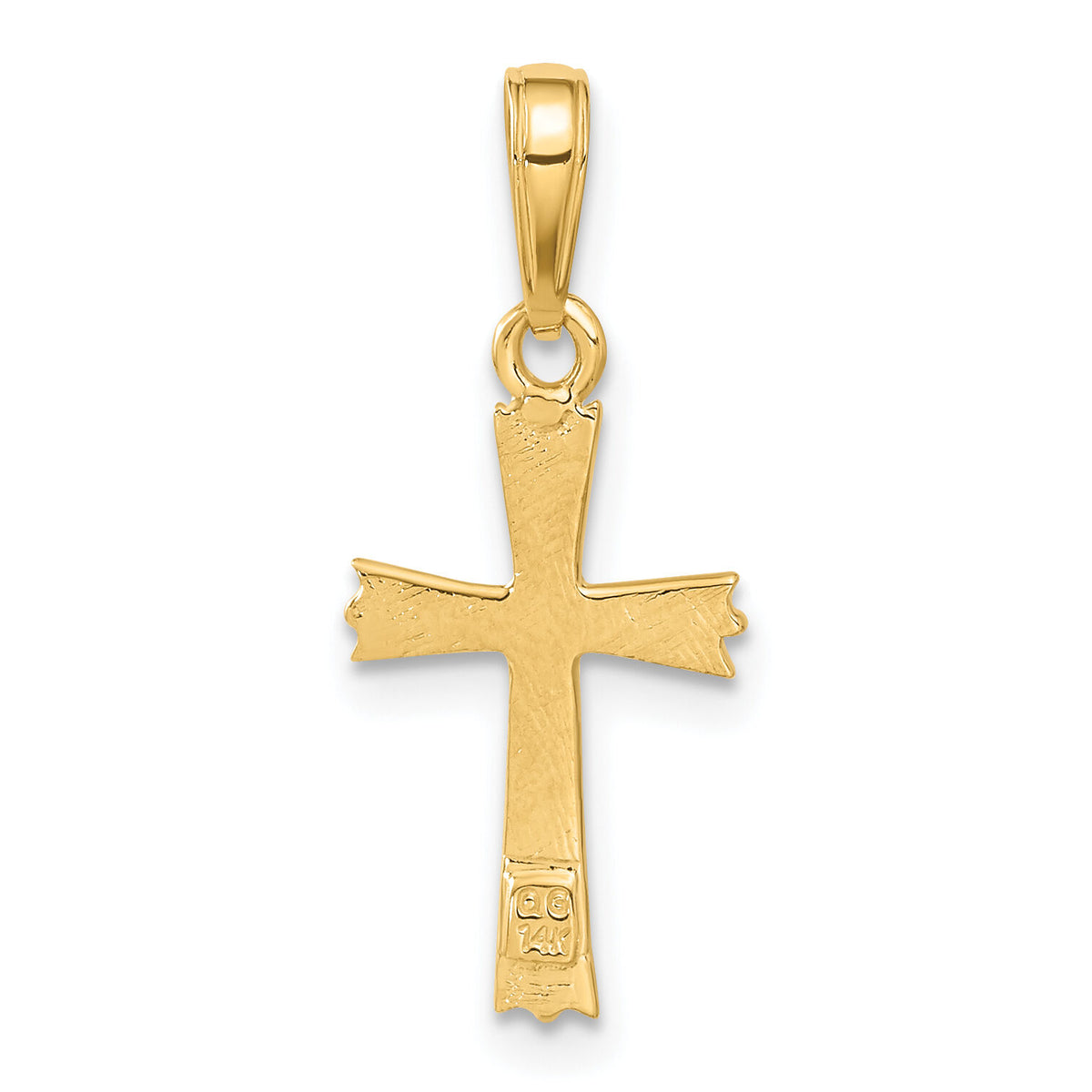 14K Cross Pendant-C4229
