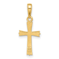 14K Cross Pendant-C4229