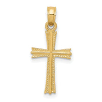 14K Cross Pendant-C4229