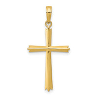 14k Cross Pendant-C4237