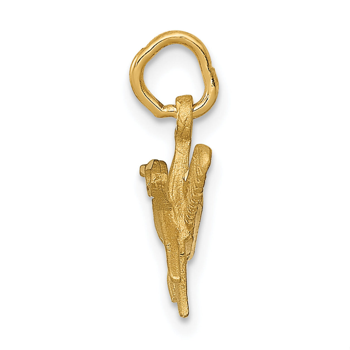 14k Comb and Scissors Charm-C424