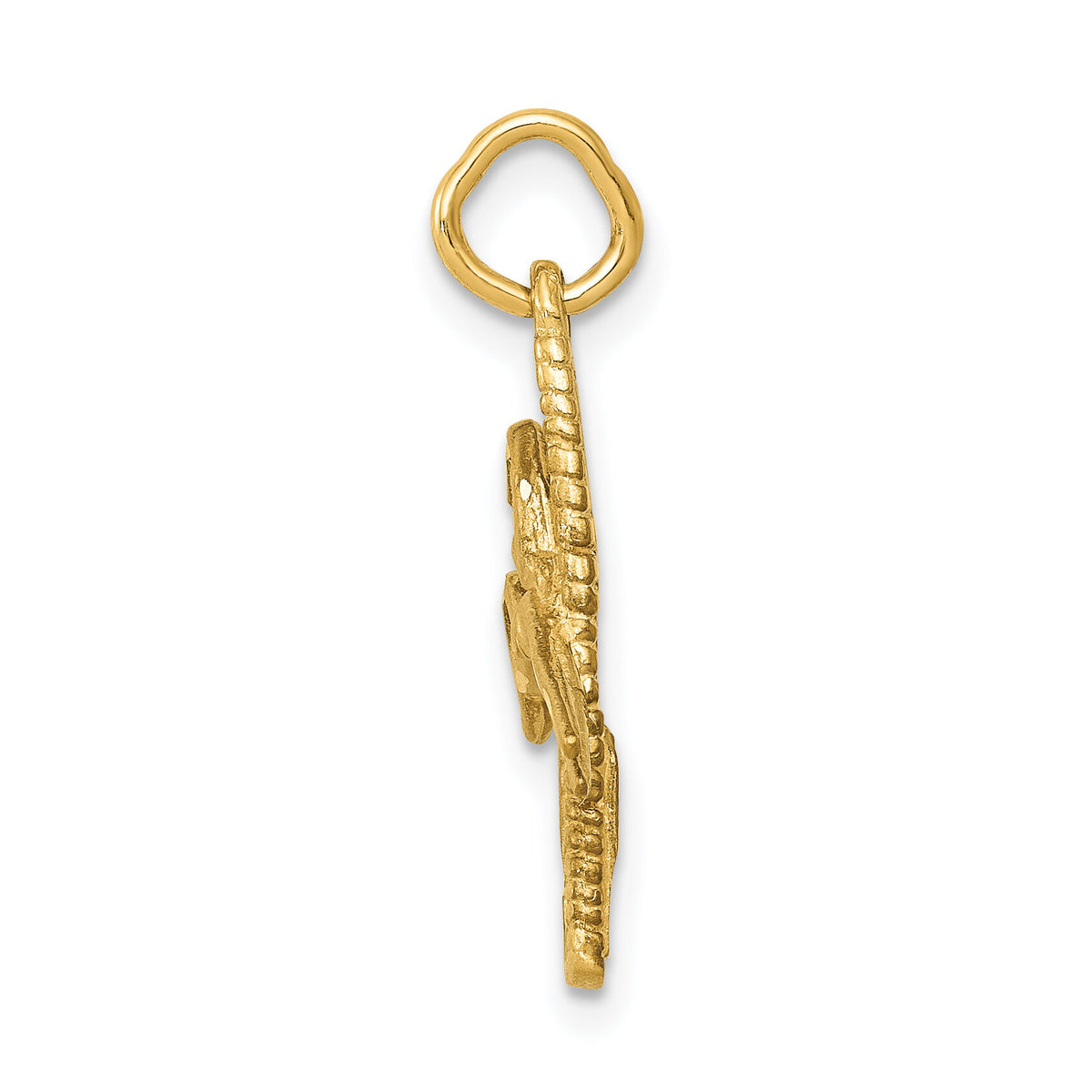 14k Comb and Scissors Charm-C425