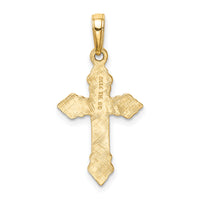 14K Cross Pendant-C4278