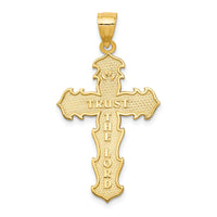 14k Passion Cross Pendant-C4331