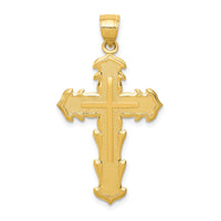 14k Passion Cross Pendant-C4331
