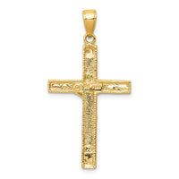 14K Crucifix Pendant-C4339