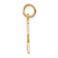 14k Polished and Textured Masonic Symbol Charm-C436