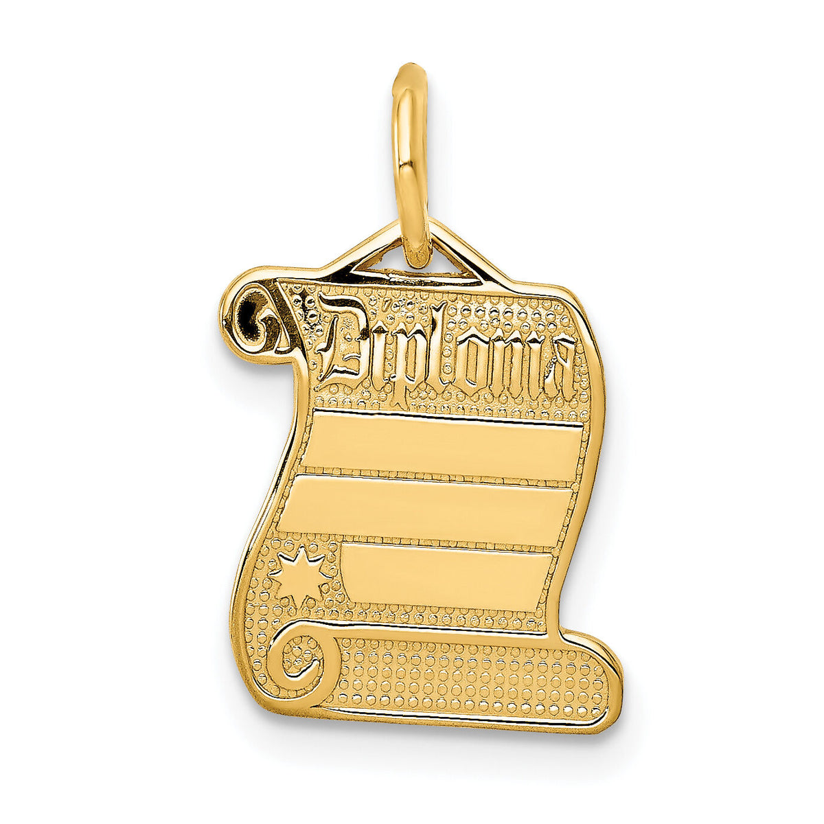 14k DIPLOMA Charm-C437