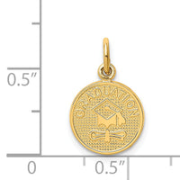14k GRADUATION Charm-C441