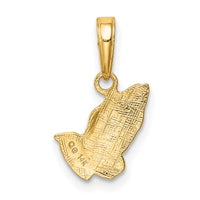 14K Praying Hands Pendant-C4417