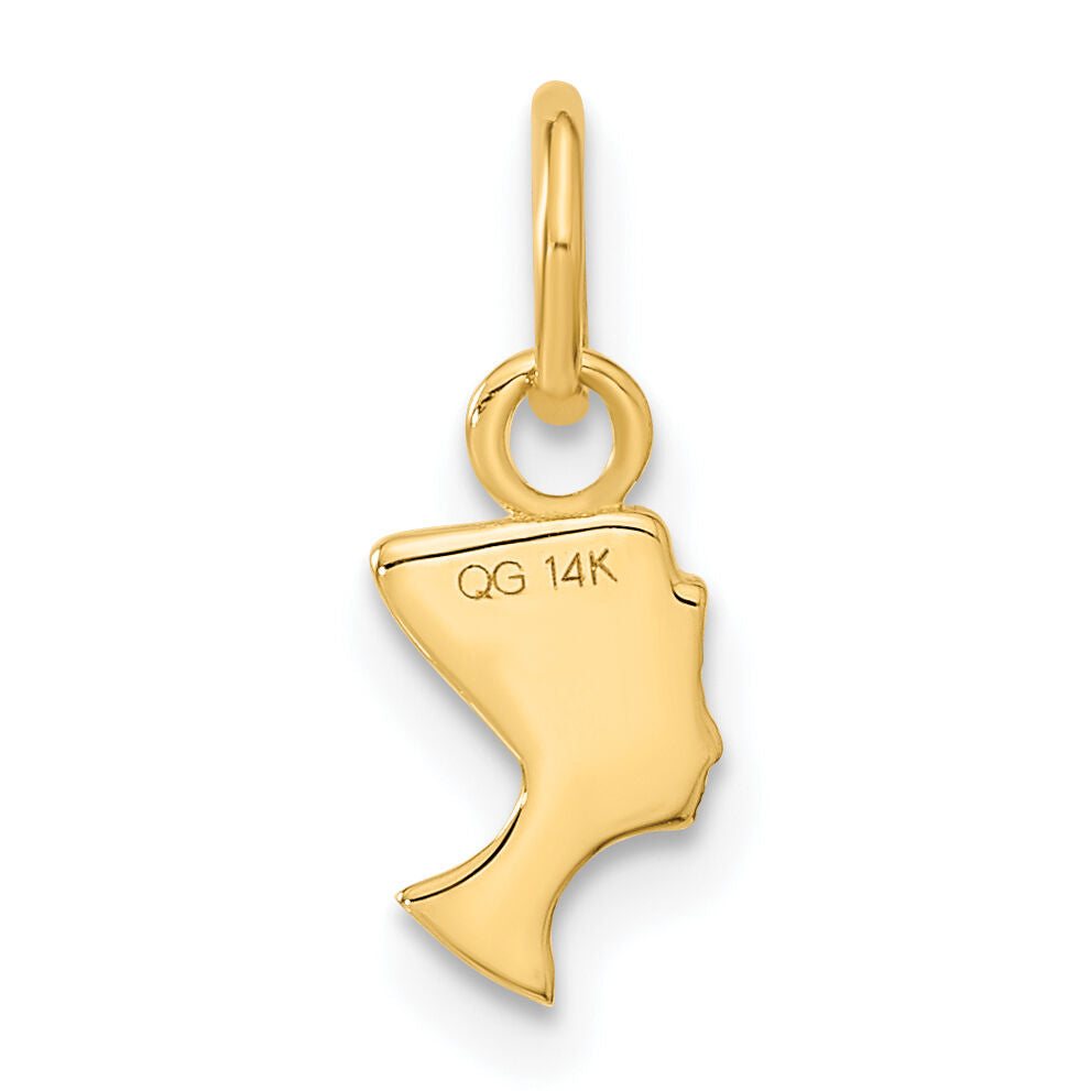 14k Nefertiti Charm-C443