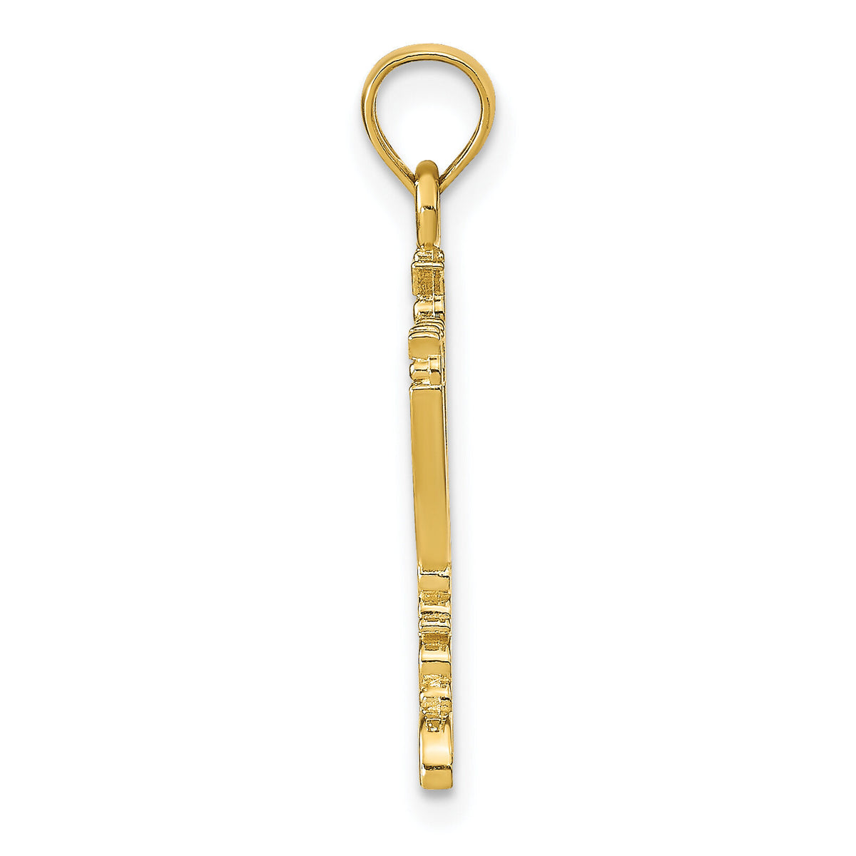14K Menorah Pendant-C4451