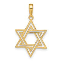 14K Star of David Pendant-C4465