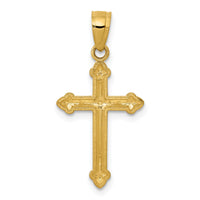 14k Passion Cross Pendant-C4474