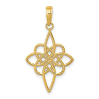 14K Celtic Knot Pendant-C4482