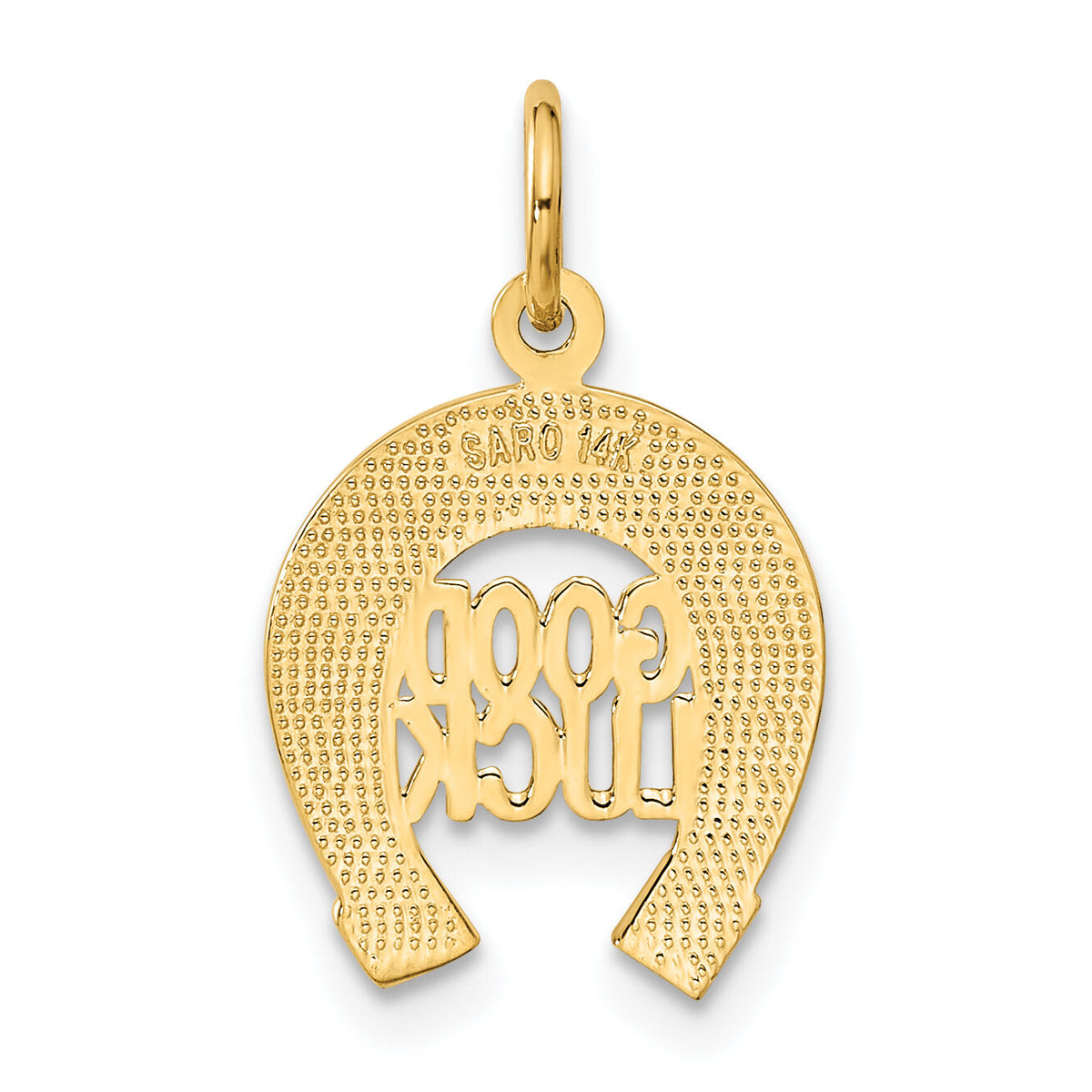 14k Horseshoe Charm-C454