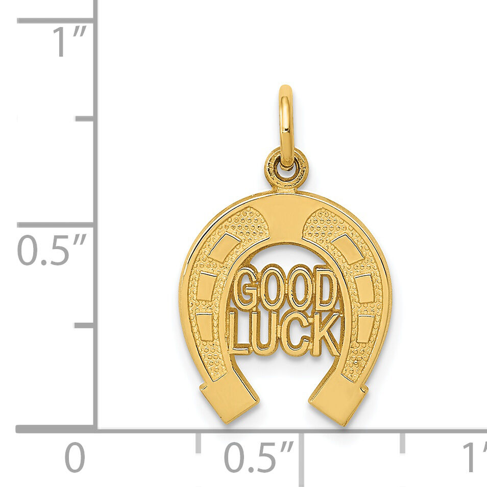 14k Horseshoe Charm-C454