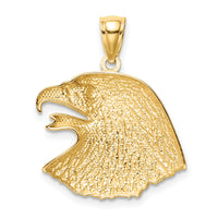 14K Diamond-Cut Eagle Pendant-C4576