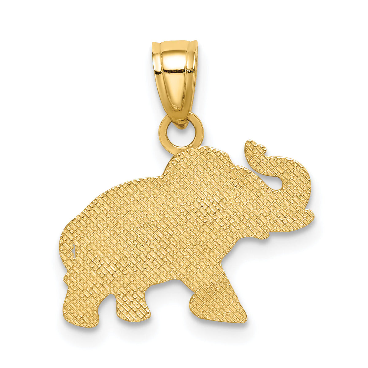 14K Elephant Pendant-C4584