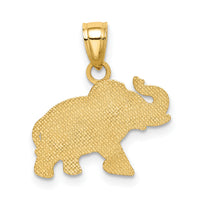 14K Elephant Pendant-C4584