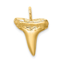 14K Shark Tooth Pendant-C4589