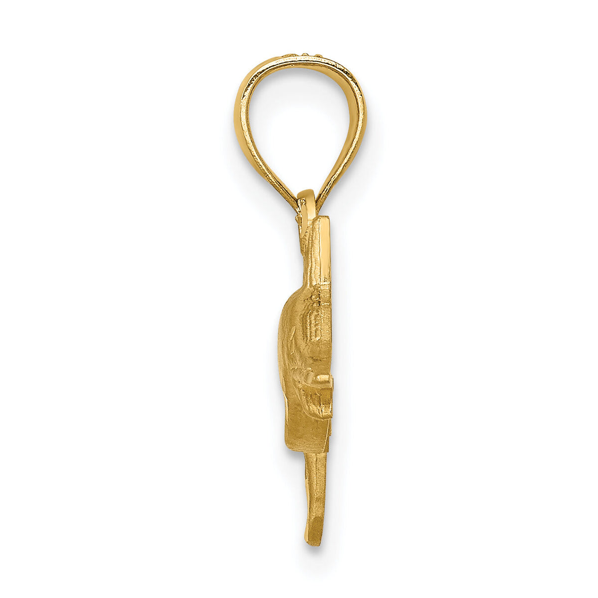 14K D/C Marlin Pendant-C4592