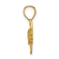 14K D/C Marlin Pendant-C4592