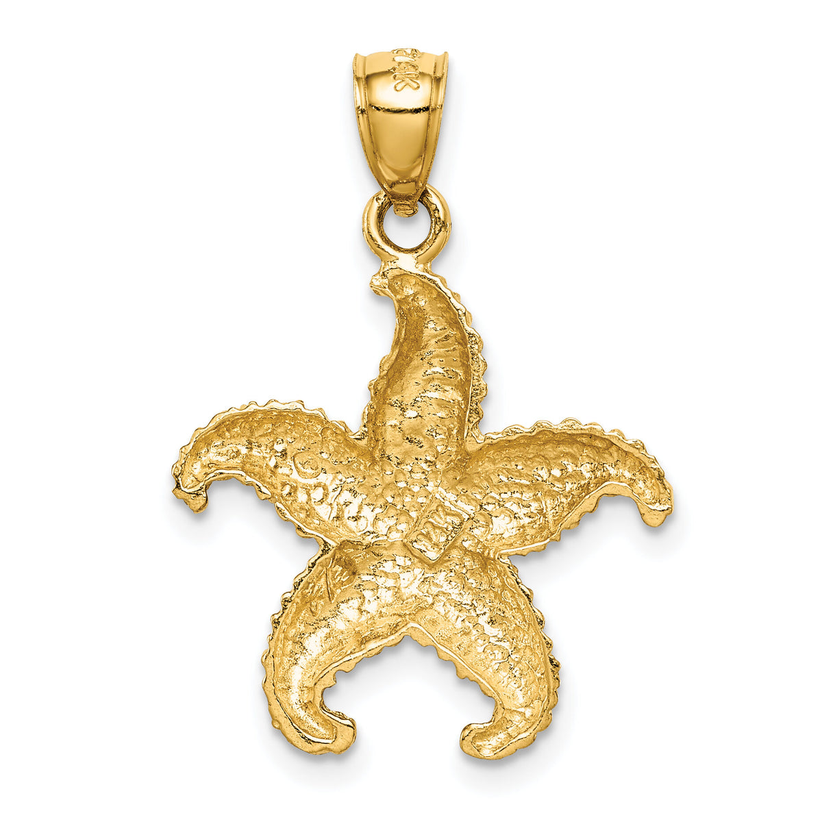 14K Starfish Pendant-C4610