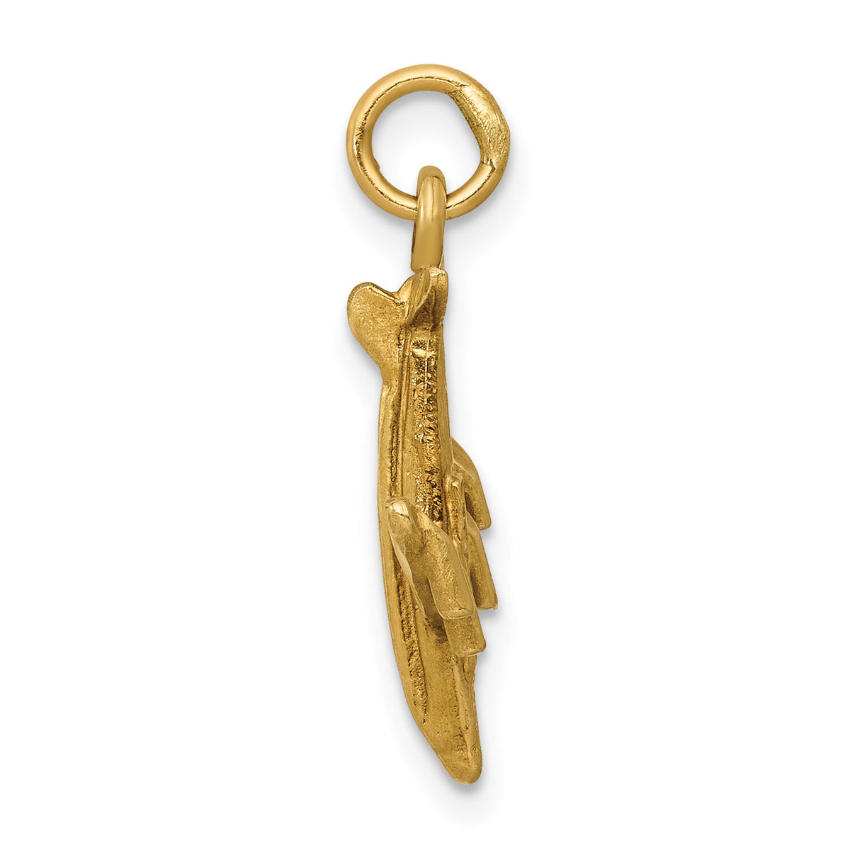 14k 3-D Airplane Charm-C463
