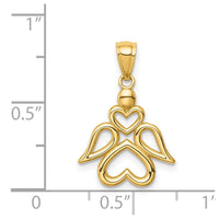 14K Angel Pendant-C4659