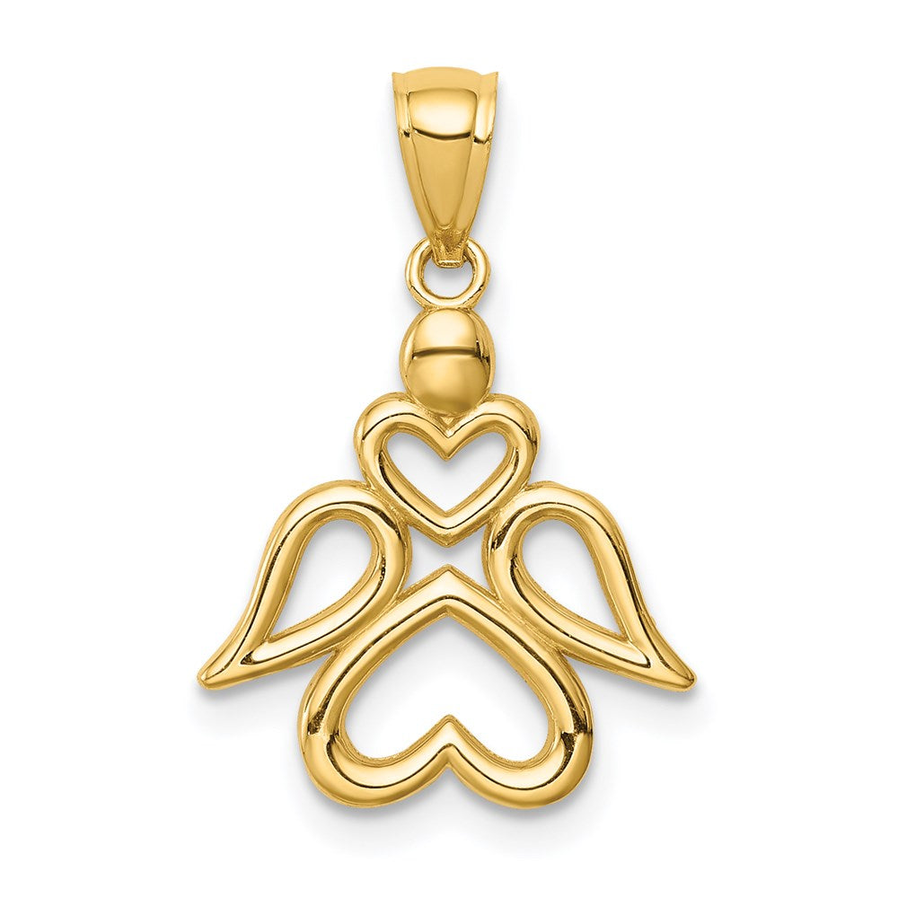 14K Angel Pendant-C4659