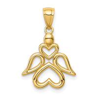 14K Angel Pendant-C4659