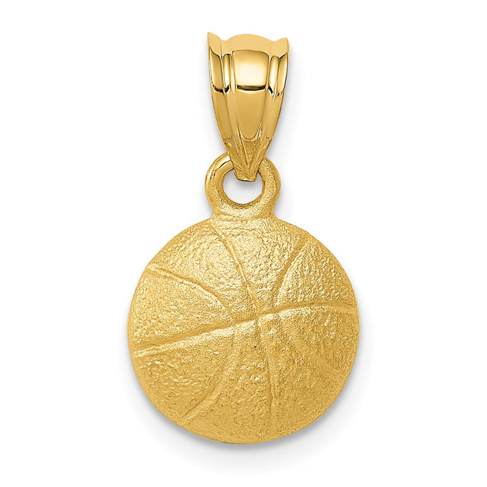 14k Basketball Charm-C47