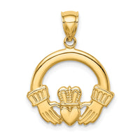 14K Claddagh Pendant-C4719
